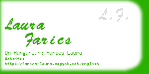 laura farics business card